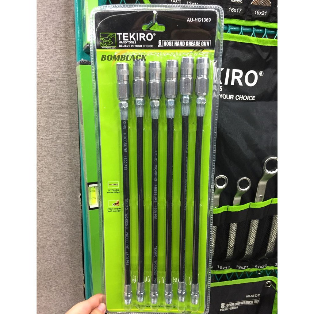 Jual Selang Pompa Oli TEKIRO Selang Gemuk Hose Hand Grease Gun Stempet