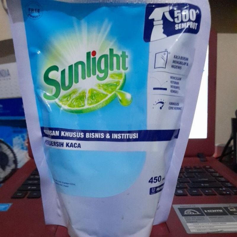 Jual SUNLIGHT PEMBERSIH KACA 450ml | Shopee Indonesia