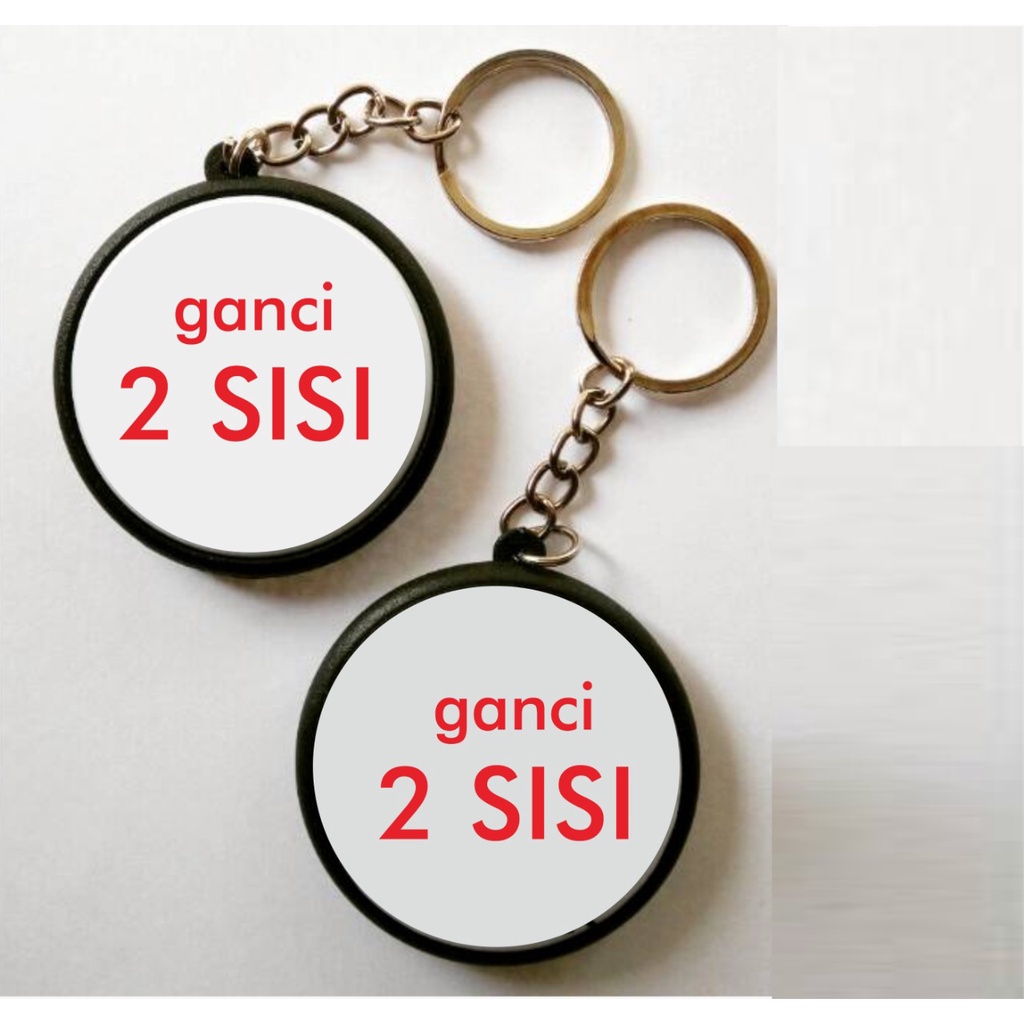 Jual Gantungan kunci bolak balik custom 2 sisi | Shopee Indonesia