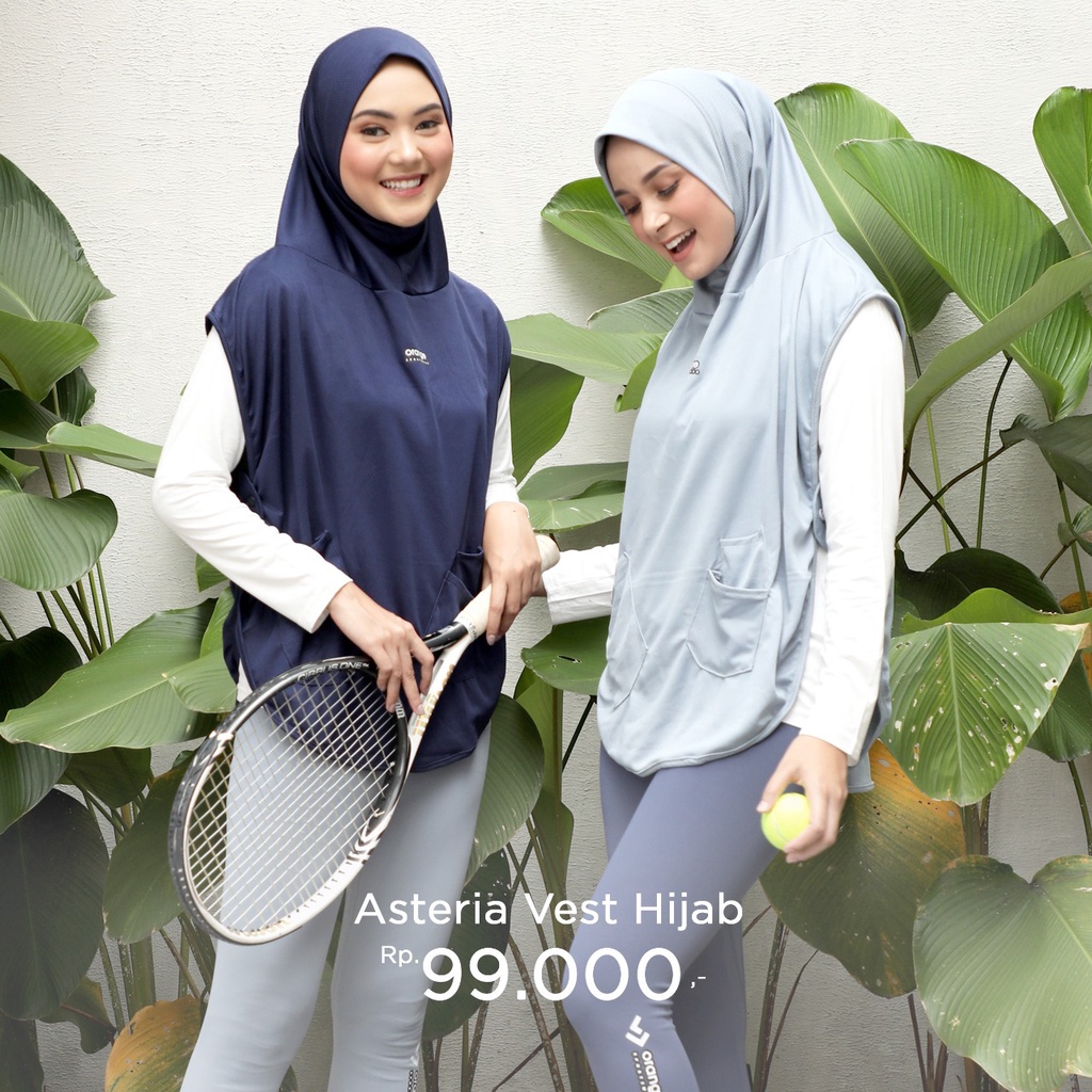 Rompi Cardigan Hijab Sport #bajuolahraga #bajuolahragamuslimah #bajuol