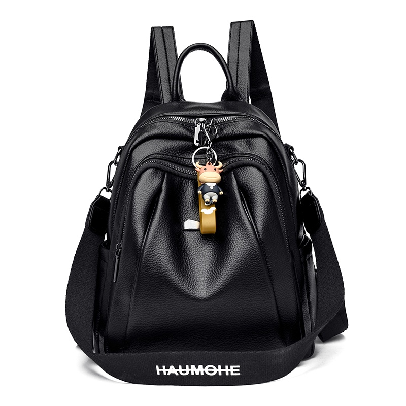 Jual Tas Ransel Wanita Kulit Leather Korea | Shopee Indonesia