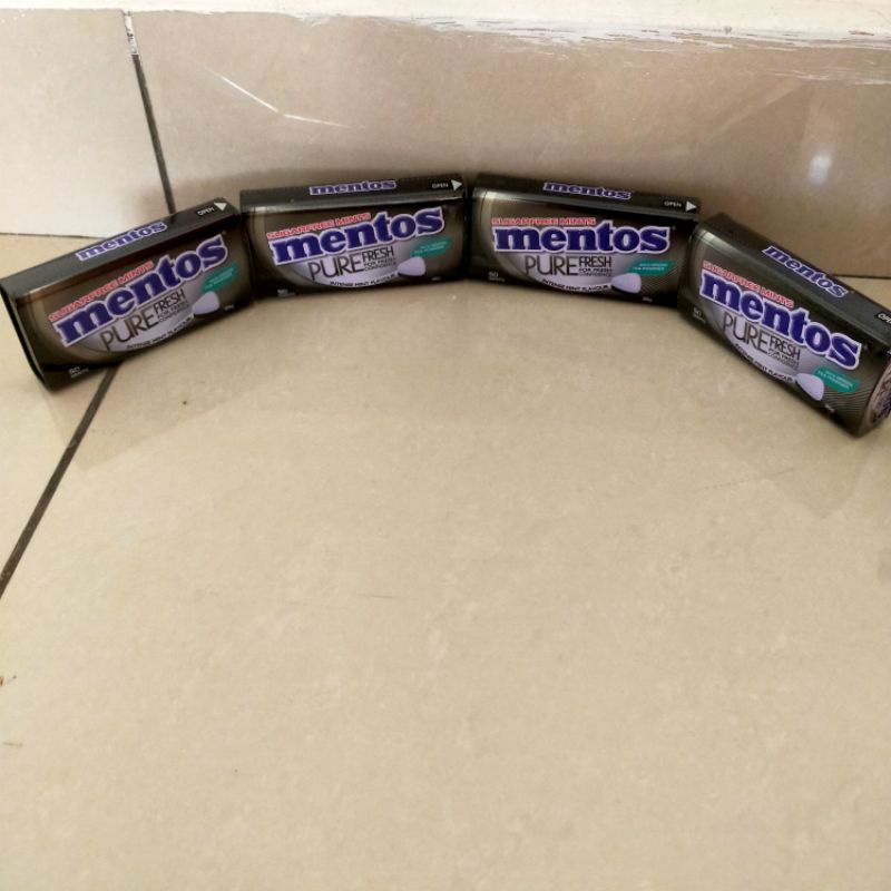 Jual Permen Mentos Pure Fresh Sugar Free 35gr Ready Stock Import ...