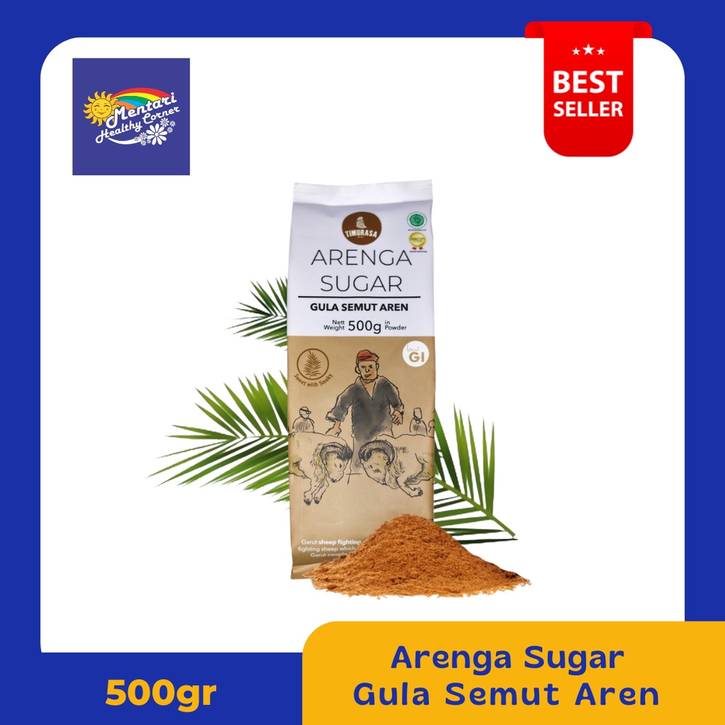 Jual Timurasa Arenga Palm Sugar 500gr / Gula Aren Bubuk 500gr Shopee Indonesia