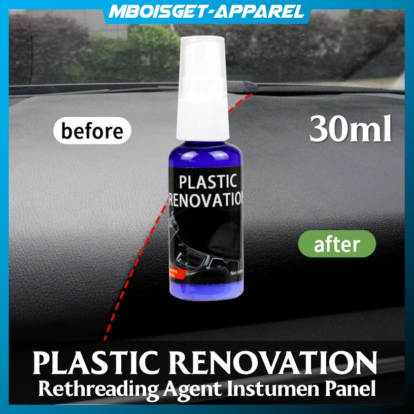 Jual MBOISGET Rylybons Cream Restorasi Interior Mobil Car Plastic Wax