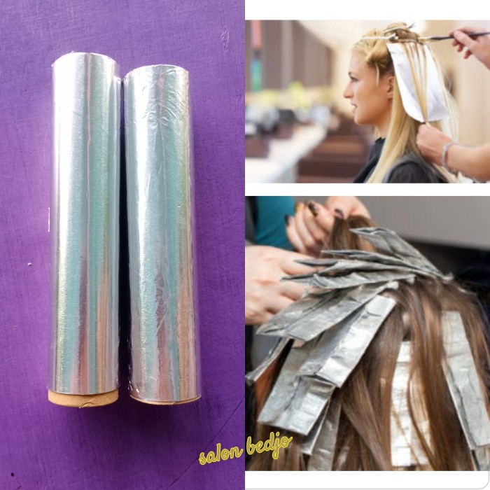 Jual Aluminium Alumunium Foil Roll Highlight Rambut Shopee Indonesia
