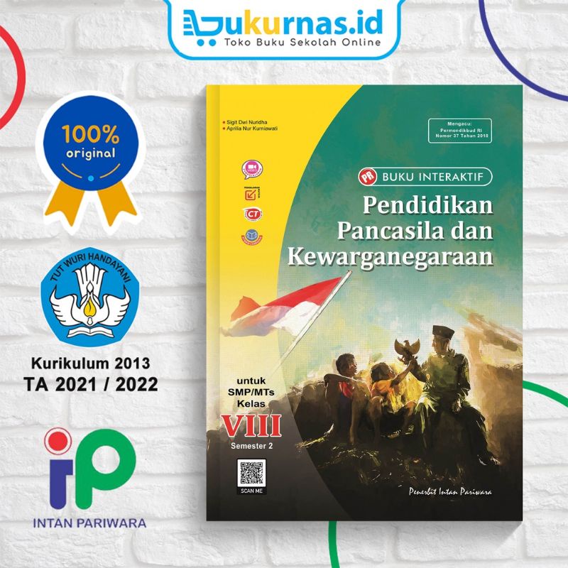 Jual Buku Lks Pr Interaktif Pendidikan Pancasila Ppkn Kelas Viii