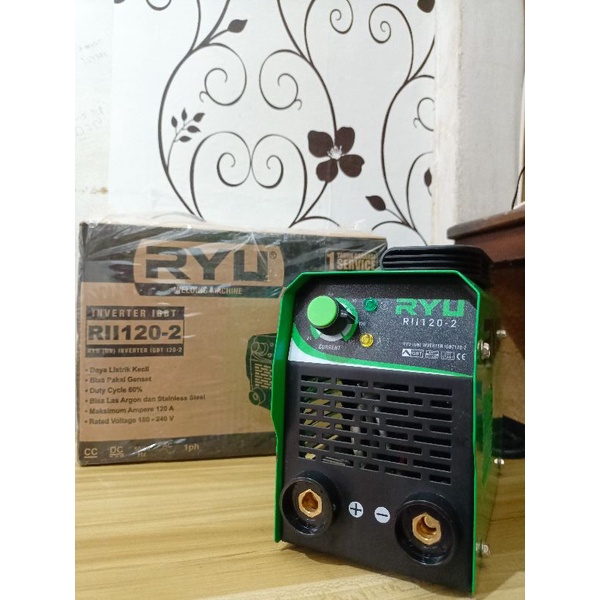 Jual Mesin Las Trafo Las Listrik 450 Watt Ryu Rii 120 2 Shopee