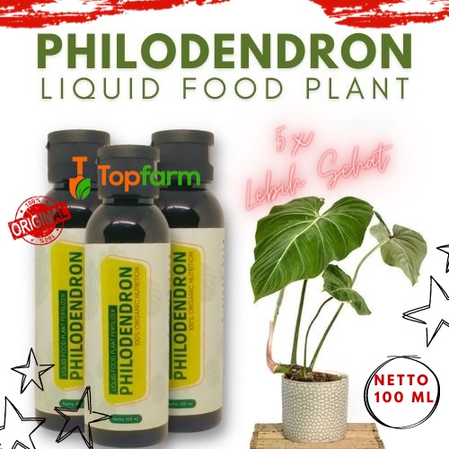 Pupuk Philodendron 100mL / Pupuk Untuk Philodendron / Pupuk Untuk Tanaman Philodendron / Pupuk Tanaman Philodendron / Pupuk Untuk Daun Philodendron / Pupuk Philodendron Agar Cepat Berbunga / Pupuk Philodendron Gloriosum / Pupuk Philodendron Golden Dragon