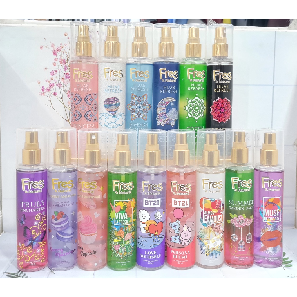 Jual FRESH & NATURAL Body Mist 100 ml | Shopee Indonesia