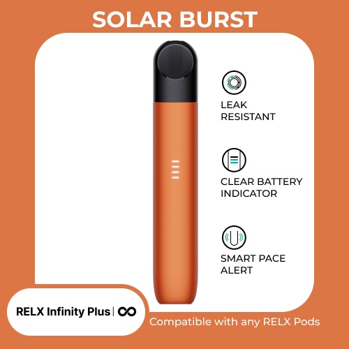 Jual Infinity Plus Device - Solar Burst (Orange) | Shopee Indonesia