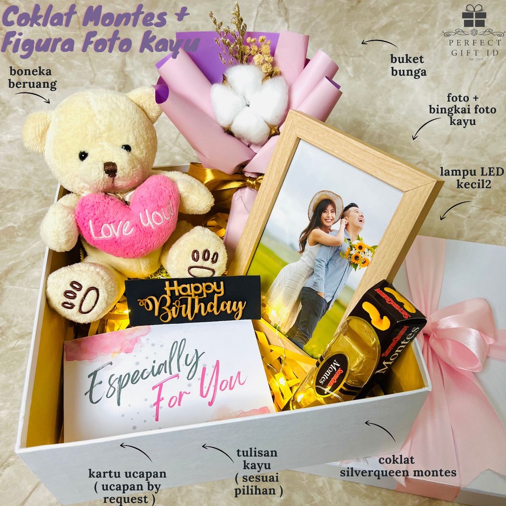 Jual Kado Ulang Tahun Cewek / Kado Anniversary / Kado Ultah / Hadiah