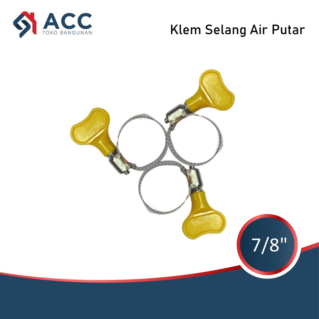 Jual Klem Selang Air Putar Inch Klem Selang Gas Putar Inch