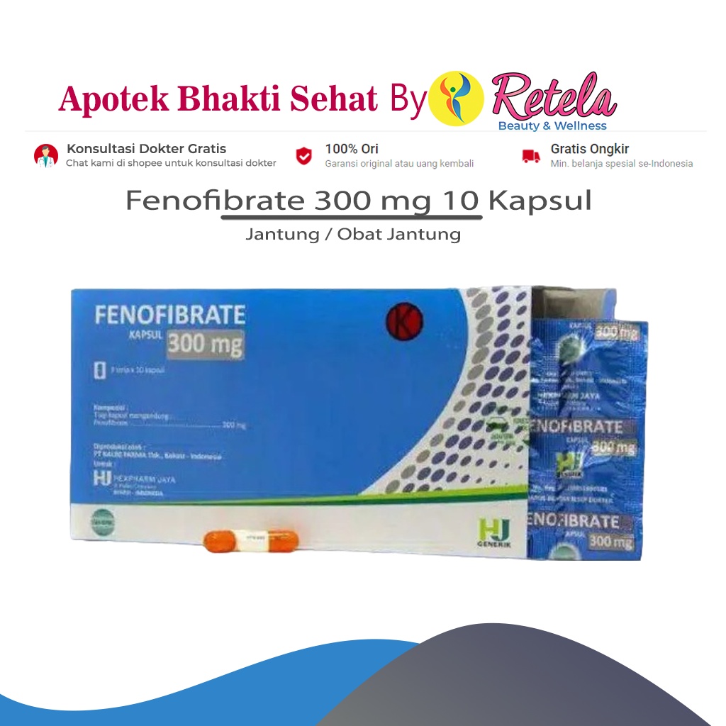 Jual Fenofibrate Mg Strip Kapsul Shopee Indonesia