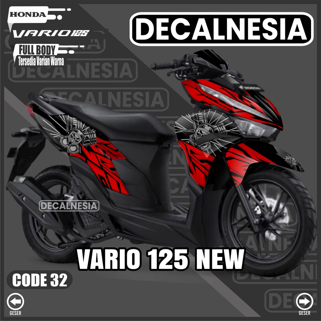 Jual Stiker Decal Vario 125 New 2022 2023 Full Body Sticker CBS ISS SP ...