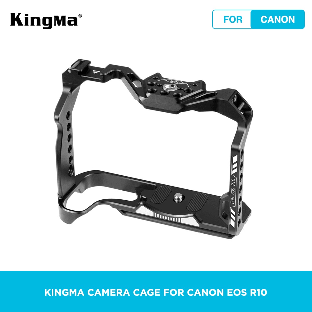 Jual KINGMA Camera Cage Rig Aluminum for Canon EOS R10 - Cage Rig ...