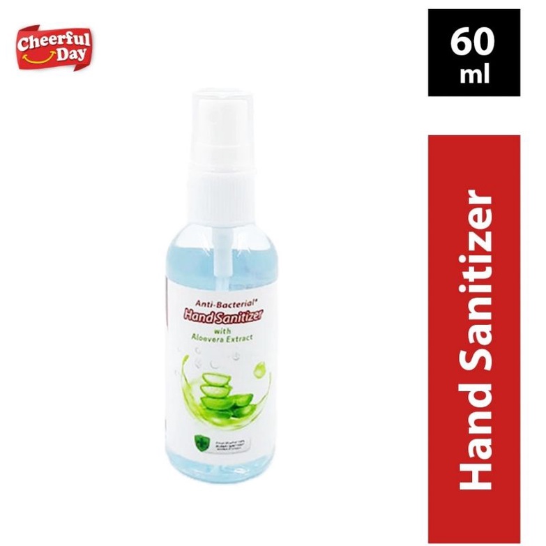 Jual Cheerful Day Hand Sanitizer Spray 60 Ml Anti Bacteria And Virus Shopee Indonesia 1530