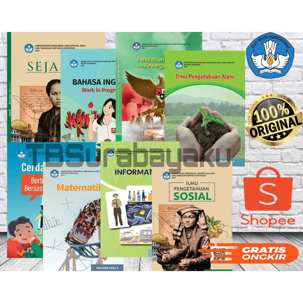 Jual Buku Siswa Kelas 10 Kurikulum Merdeka (Kurmer) | Shopee Indonesia