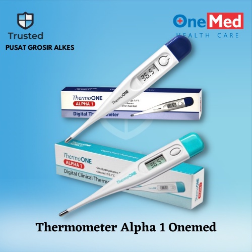 Jual TERMOMETER DIGITAL ALPHA 1 ALPHA 3 ONEMED THERMO ONE | Shopee ...
