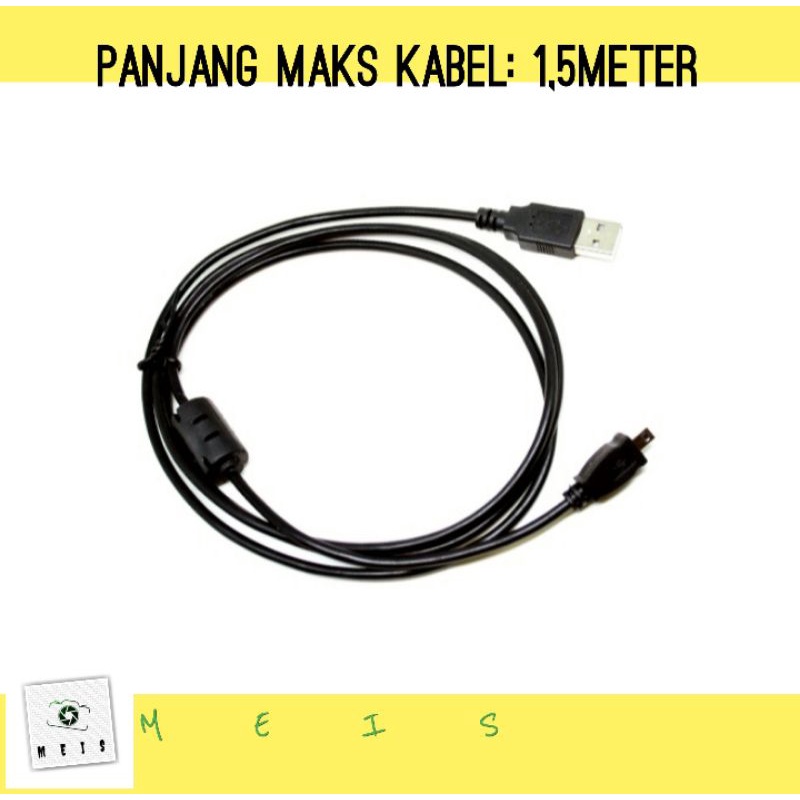 Jual Kabel USB Charger Olympus SZ-10 SZ-11 SZ-14 SZ-20 SZ-31