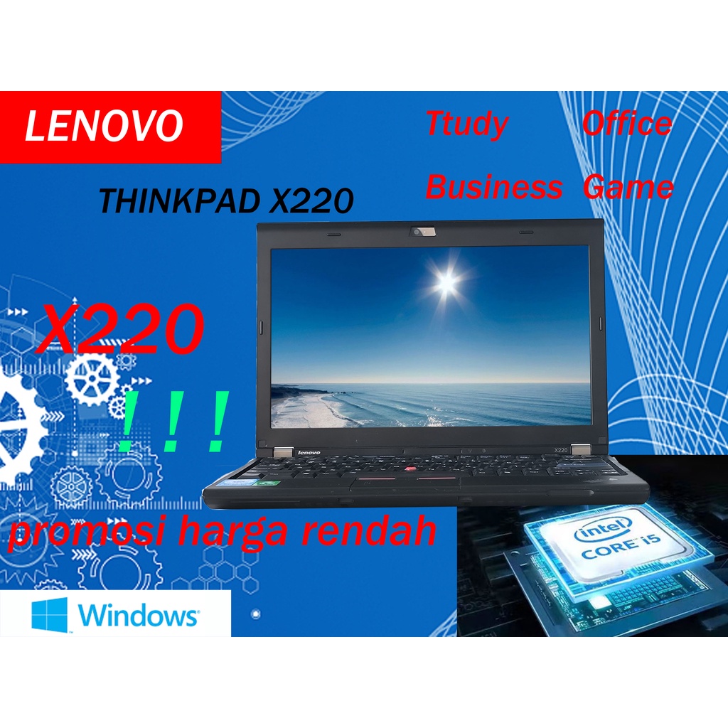 Jual Lenovo ThinkPAD second-hand laptop computer X220 i5-2 generation ...