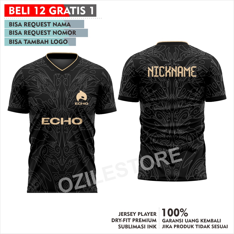 Jual JERSEY ECHO PHILIPINEs ESPORT M4 2022 2023 FREE CUSTOM NICKNAME