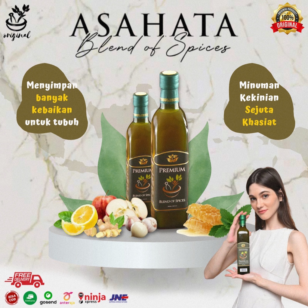 Jual Asahata Premium Jus Herbal Pengencer Darah Kental Cegah ...