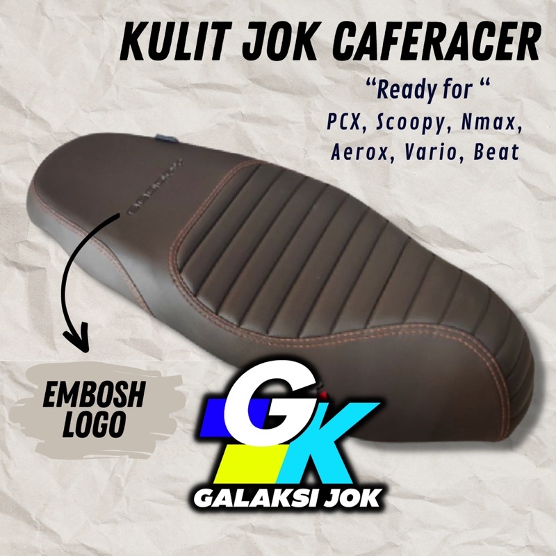 Jual Kulit Jok Motor Sarung Jok Motor Scoopy Pcx Nmax Aerox Vario Beat Caferacer Custom