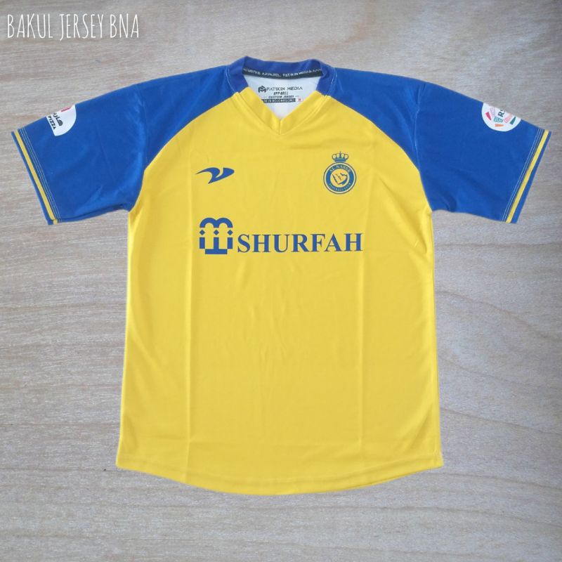 Jual Jersey Bola Klub Al Nassr Home 2023 Free Nameset Ronaldo 7