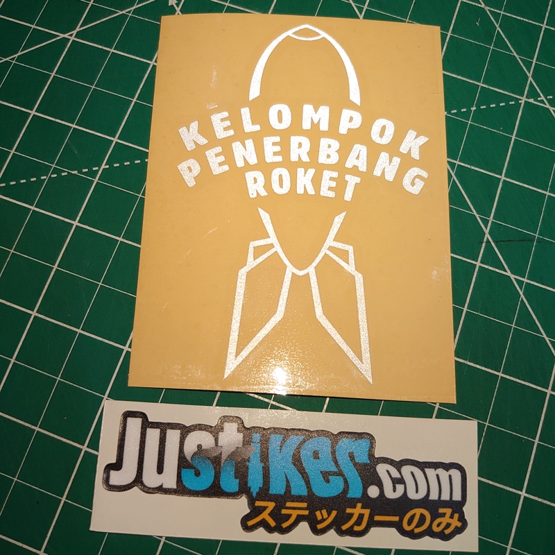 Jual Sticker Kelompok Penerbang Roket, Sticker KPR, Pencarter Roket ...