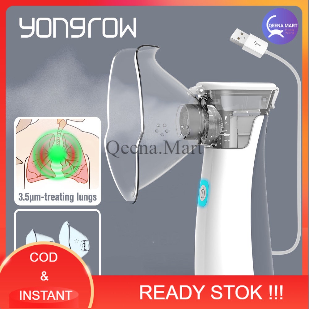 Jual Alat Terapi Pernafasan Asma Nebulizer Inhaler Atomizer Anak Dewasa ...