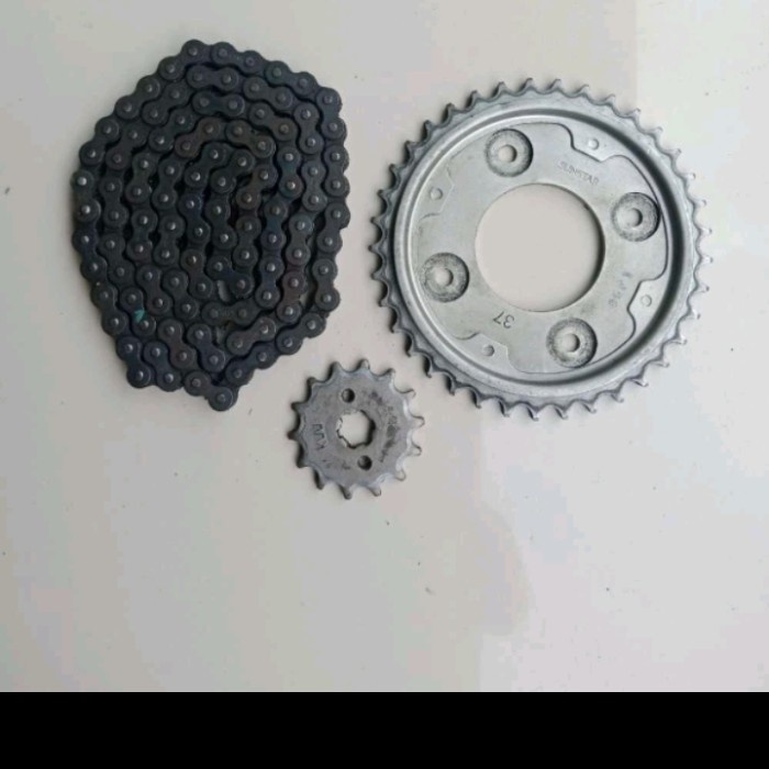 Jual gir set rantai Honda Supra x 125 original second | Shopee Indonesia
