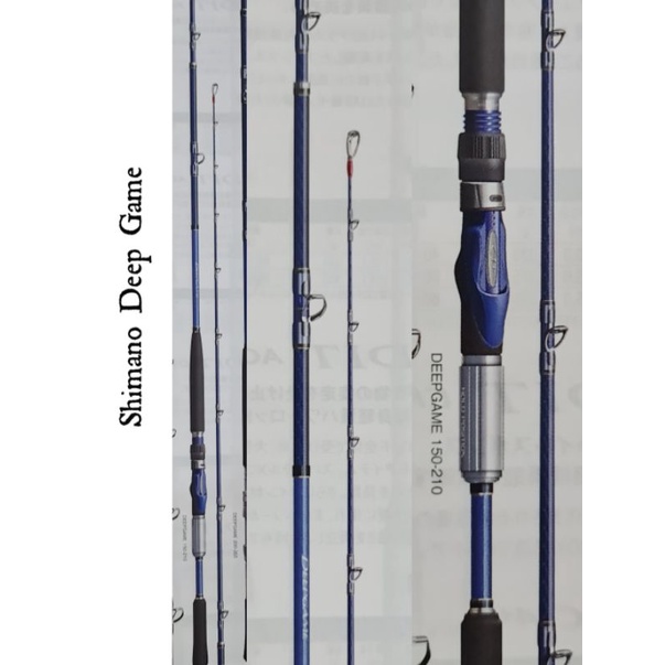 Jual Joran Shimano Deep Game 120-180 / 150-180 | Shopee Indonesia