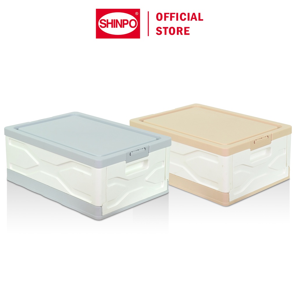 Jual SHINPO Kotak Penyimpanan Lipat 1 Set Compact Folding Storage Box ...