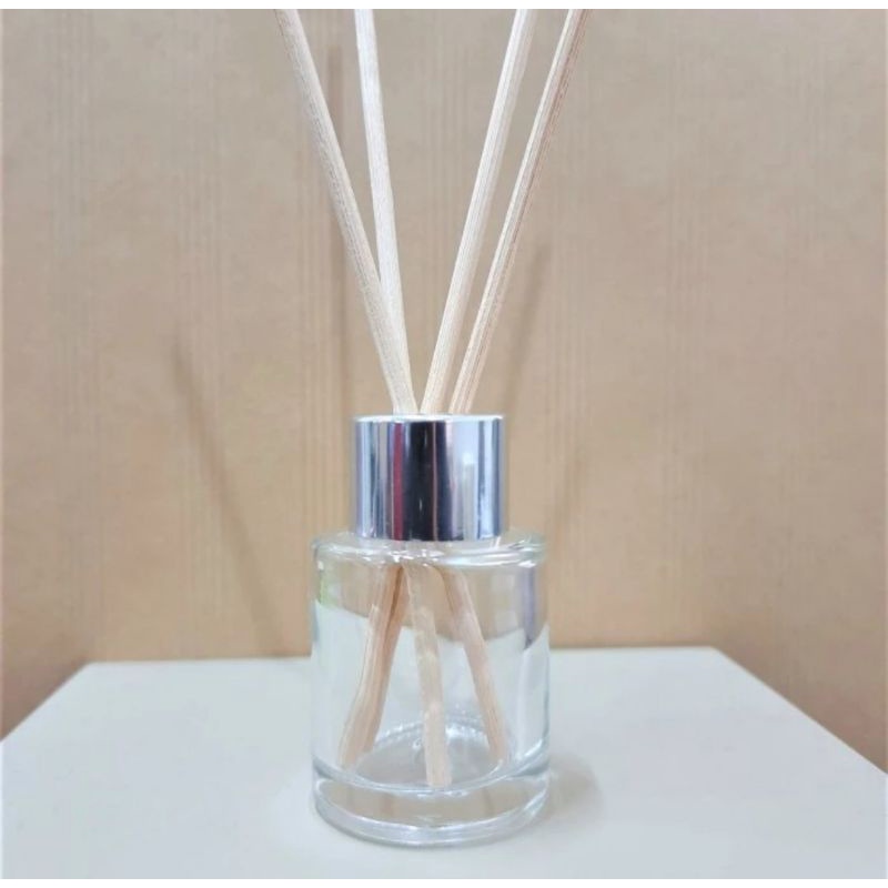 Jual Botol Diffuser 20ml Kaca Bening Ring Silver Botol Diffuser 20ml ...