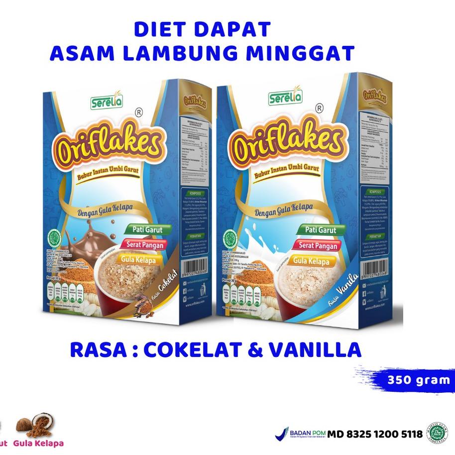 Jual Puj173 Oriflakes Slim Diet Sereal Umbi Garut Asam Lambung Gerd