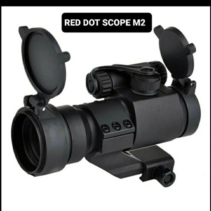 Jual telescope red dot m2 optical scope sight red dot m2 tactical