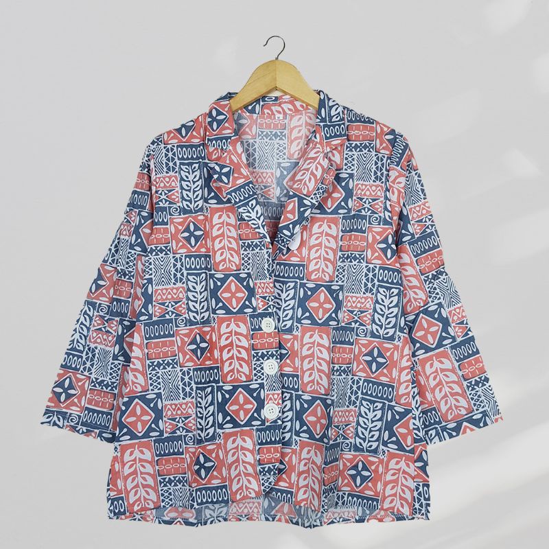 Outer Batik Soft Model Jas Wahyu Kembar