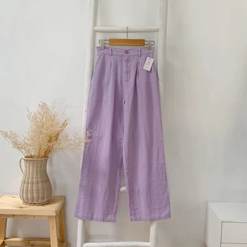 HAVA KULOT Linen Highwaist