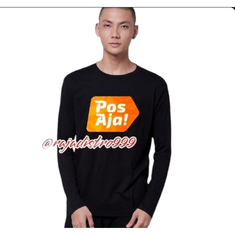 Jual Kaos Lengan Panjang Pos Indonesia Pos Aja Terbaru Kurir