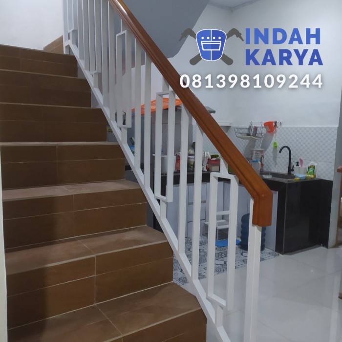 Jual Lilipuspasristore Railing Tangga Dan Balkon Minimalis Handrail Kayu Terbaru 2022 Shopee 9553