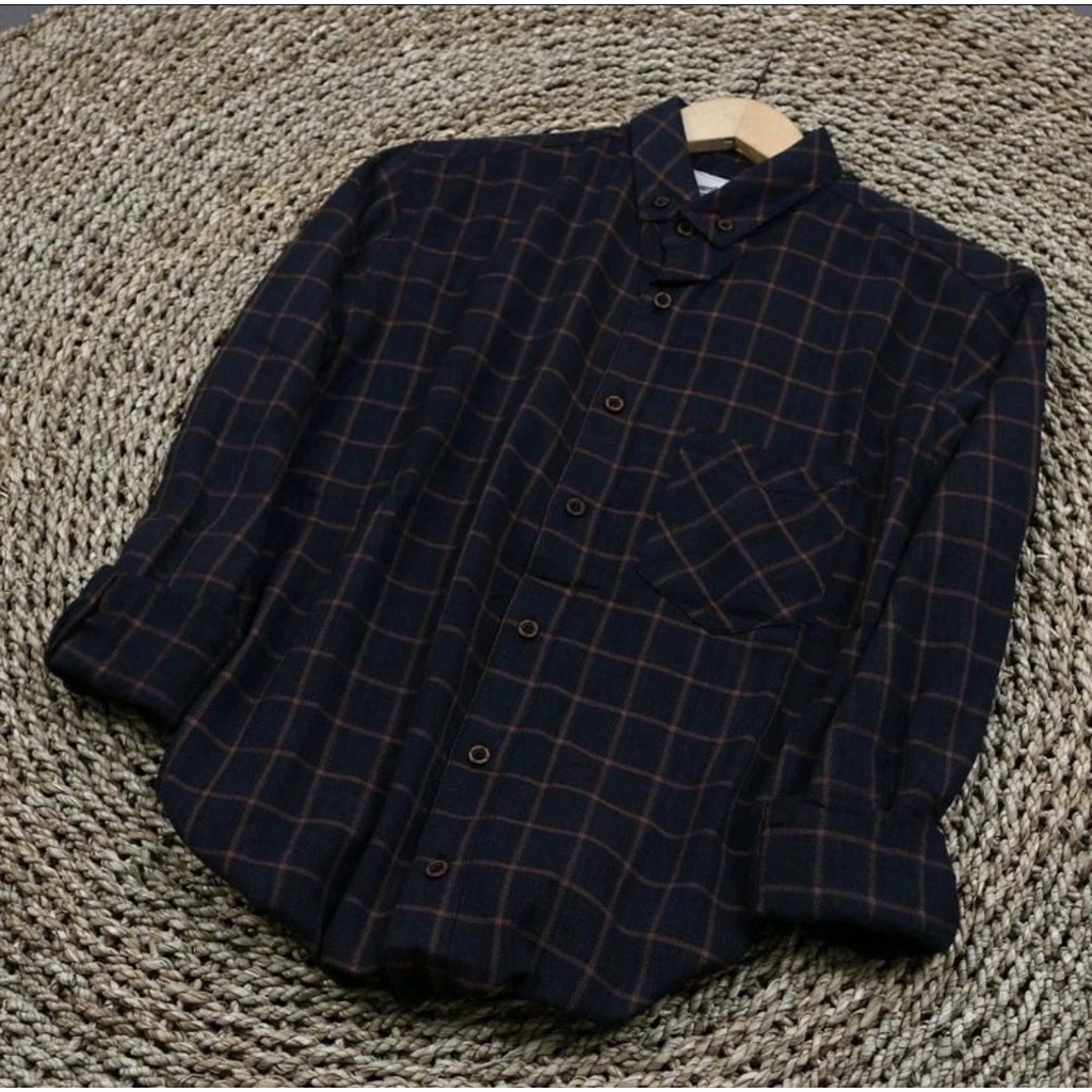 Jual KEMEJA FLANEL PRIA LENGAN PANJANG DISTRO FANEL MOTIP KOTAK TERBARU