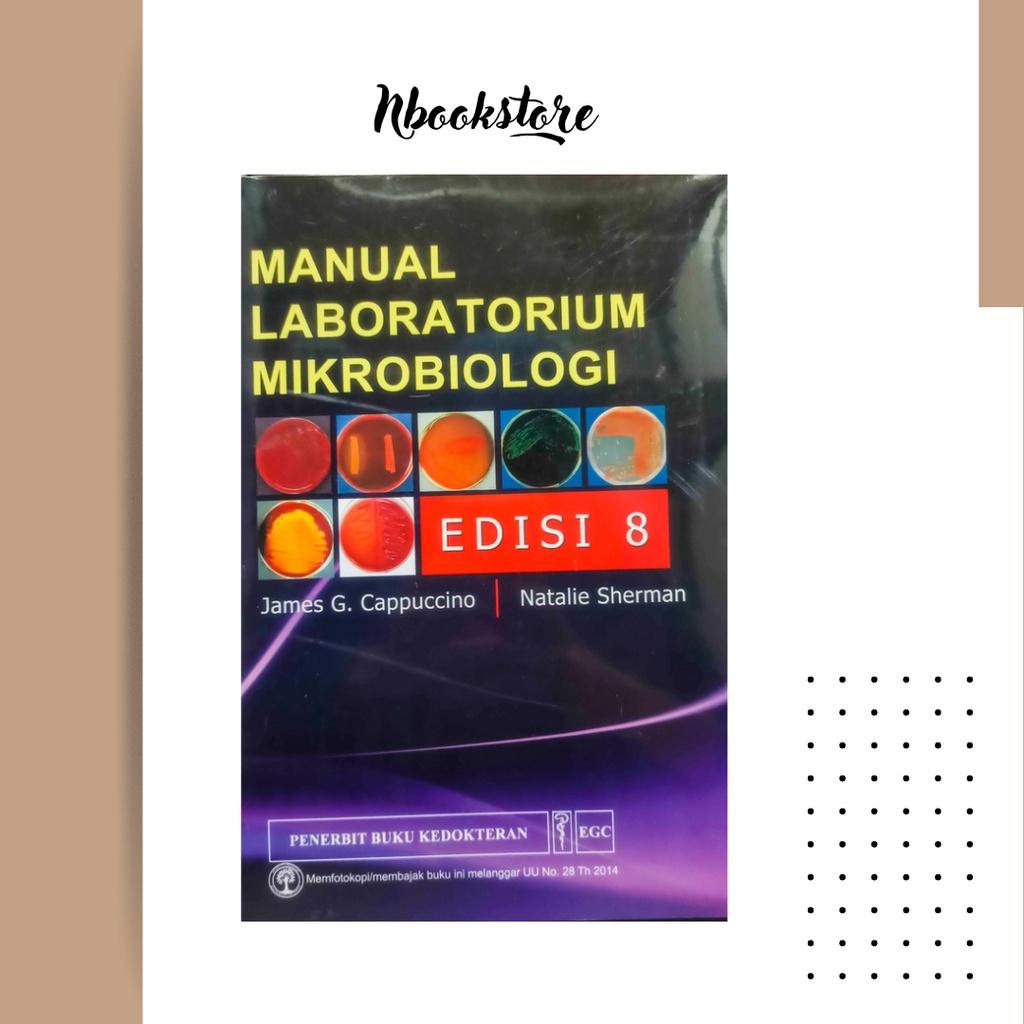 Jual Manual Laboratorium Mikrobiologi Edisi 8 | Shopee Indonesia