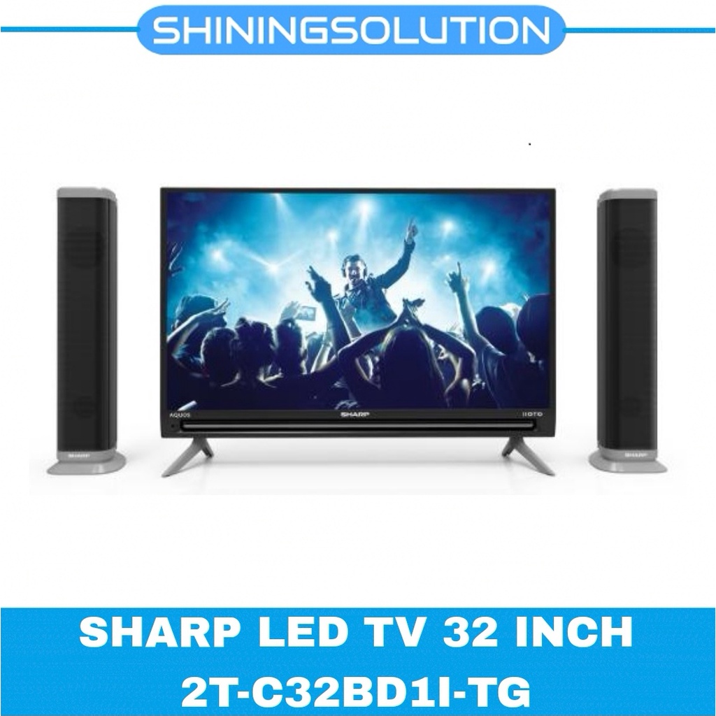 Jual SHARP LED TV 32 INCH 2T-C32BD1I-TG | Shopee Indonesia