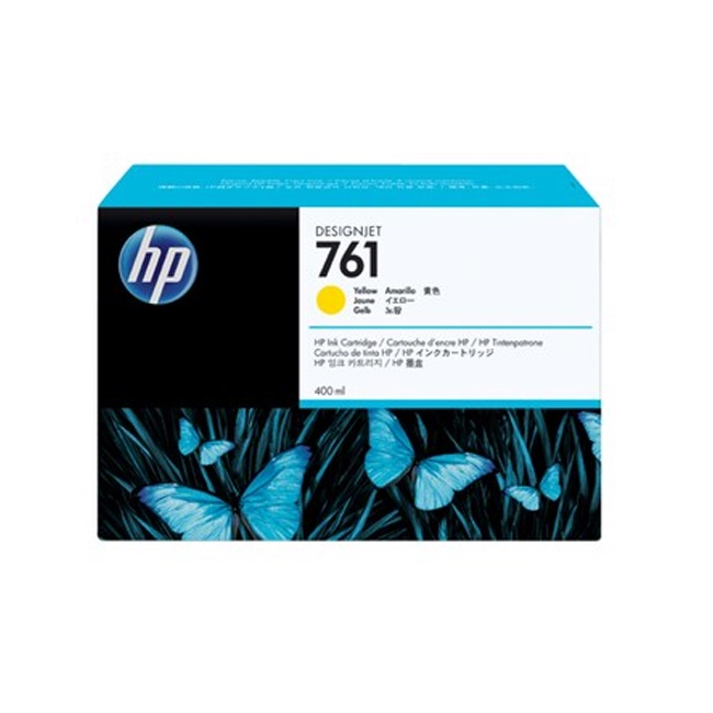 HP Toner 761 Yellow Cartridge Original (2)