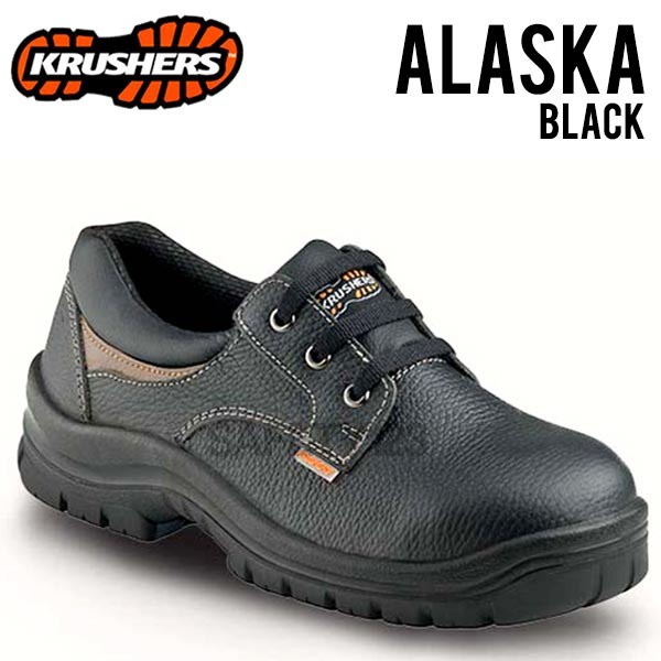 Jual Sepatu Safety Shoes Krushers Alaska Black Shopee Indonesia