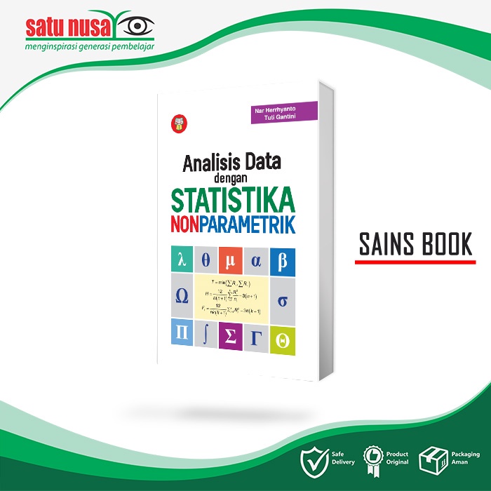 Jual Buku Analisis Data Dengan Statistika Nonparametrik | Shopee Indonesia