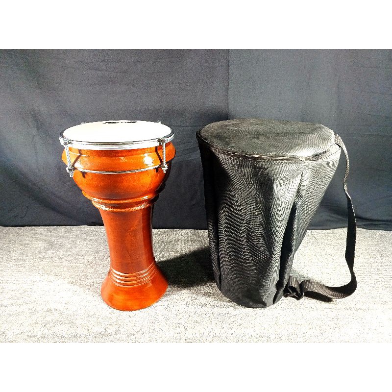 Jual Tumbuk Dumbuk Pinggang 8 Inchi Marawis Hadroh Darbuka Kayu ...