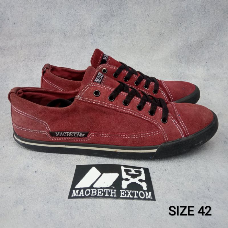 Jual Macbeth Matthew Ox Blood Black Size 42 | Shopee Indonesia