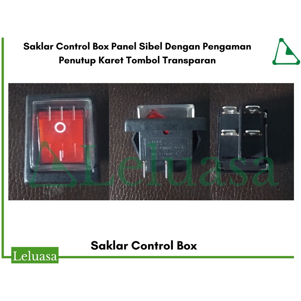 Jual Saklar Control Box Panel Sibel 20 Amper Dengan Pengaman Penutup ...