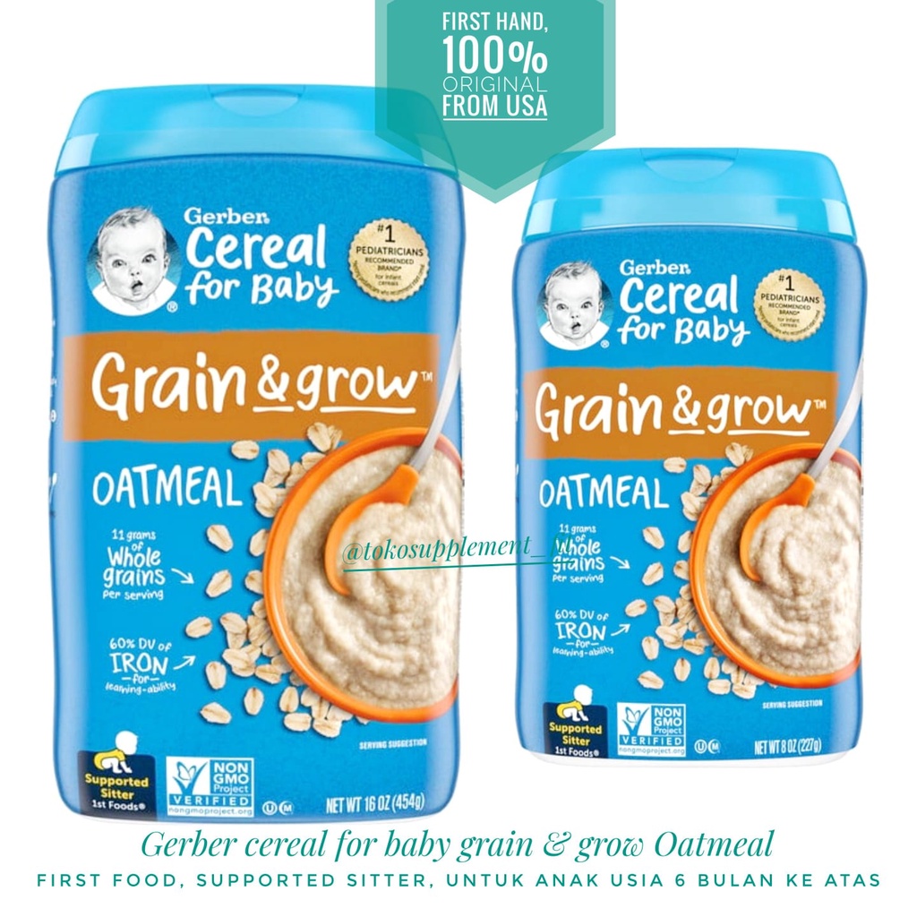 Stage 1st Cereal For Baby Baby Cereal Gerber 1st Foods Organic